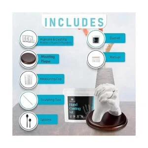 Kit de fundición a mano para parejas o familiares Placa_4