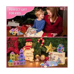 100 bloques magnéticos juguetes magnéticos para niños de_6