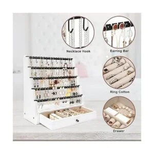 Organizador de aretes organizador de aretes de 5 capas_5