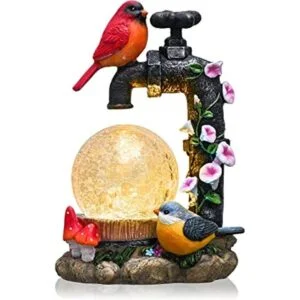 TERESAS COLLECTIONS Decoración de jardín de pájaros con_1