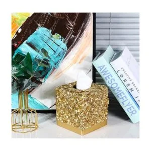 Hymmah Soporte cuadrado moderno para caja de pañuelos_7