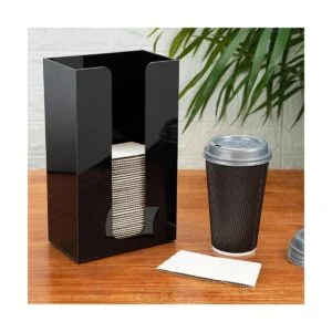 Restpresso Dispensador vertical de acrílico negro para_6