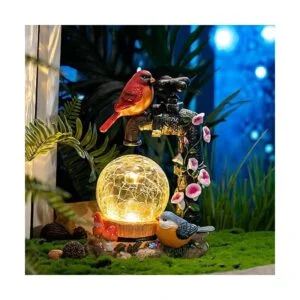 TERESAS COLLECTIONS Decoración de jardín de pájaros con_2