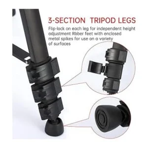 Trípode de nivel láser ajustable con cabeza de bola de 3_4