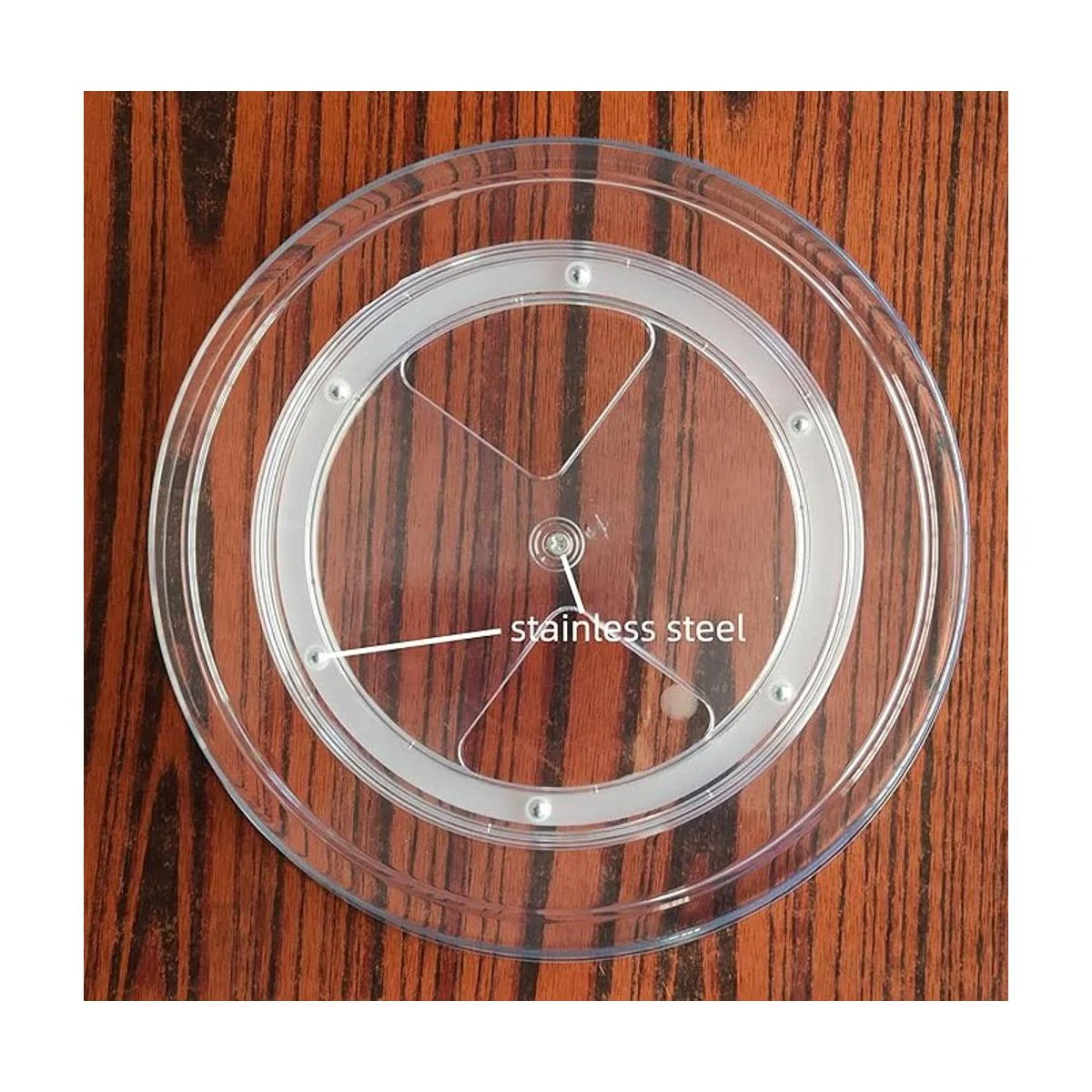 YCLADEC Lazy Susan Paquete de 4 organizadores de mesa_7