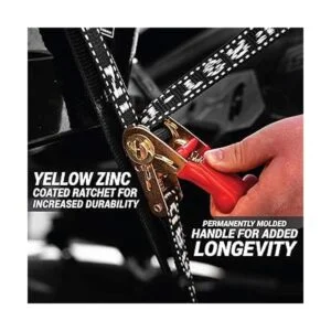 Correa de trinquete para remolque paquete de 2 correas_2