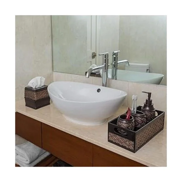 Dublin Caja de decoración de baño cesta de_3