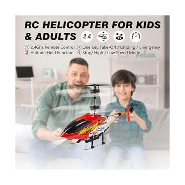 Cheerwing Helicóptero de control remoto U12 con soporte de_2