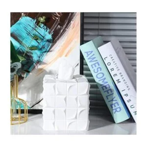 Hymmah Moderno soporte cuadrado para caja de pañuelos_7