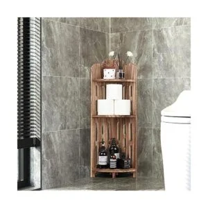 Meangood Estante esquinero de baño estante de exhibición_2