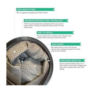 Think Crucial Bolsa de repuesto reutilizable para_3