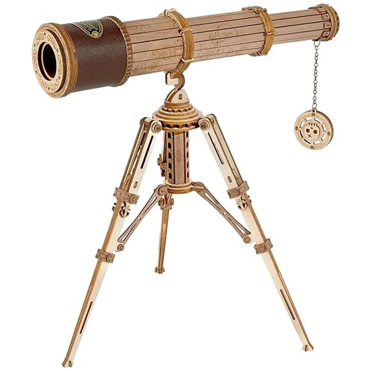 ROKR Rompecabezas 3D para adultos telescopio de madera_1