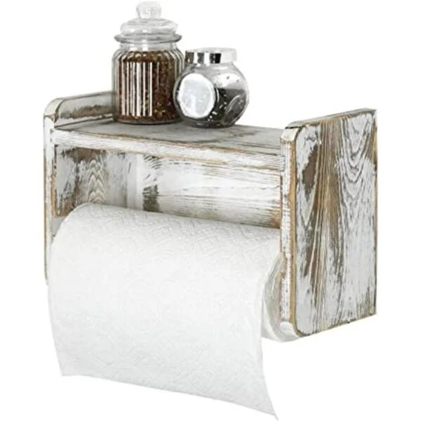 MyGift Dispensador de papel de cocina con estante de_1