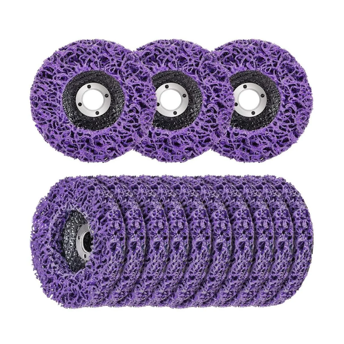 Paquete de 10 discos de tira para quitar el óxido rueda_1