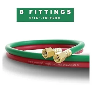 Hromee Manguera de acetileno de oxígeno de 14 pulgadas_5