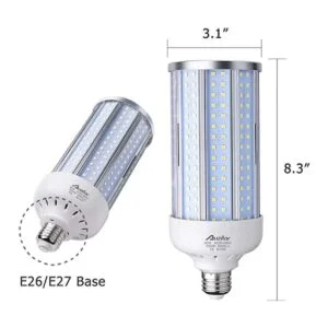 Paquete de 2 bombillas LED equivalente a 500 W de 60 W_2