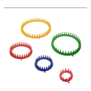 S SELDORAUK Juego de telares de punto redondos telares de_4