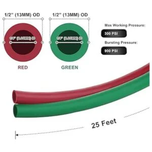 Hromee Manguera de acetileno de oxígeno de 14 pulgadas_3