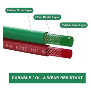 Hromee Manguera de acetileno de oxígeno de 14 pulgadas_4