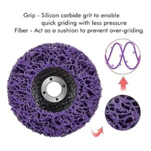 Paquete de 10 discos de tira para quitar el óxido rueda_2