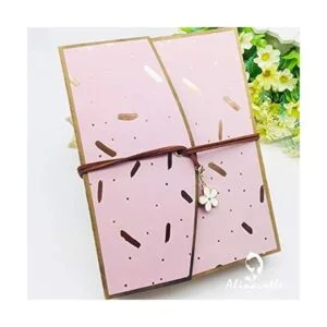 Alinacutle Caja de metal troquelada para libros_4