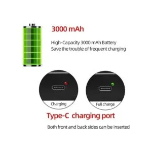 SELF FIND Espejo de 3 vías para autocorte de cabello con_3