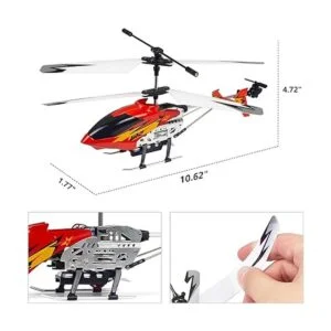 Cheerwing Helicóptero de control remoto U12 con soporte de_6