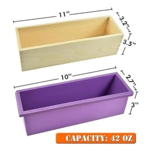 Artcome Kit de moldes de corte para hacer jabón de pan_4