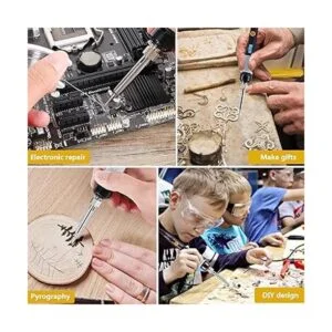 Kit de soldador electrónico herramienta de soldadura de_5