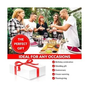 House Ur Home Tablero de embutidos de bambú exquisito_6