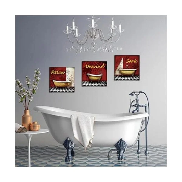 SkenoArt Cuadro de 3 piezas para decoración de pared de_2