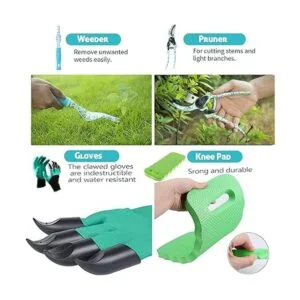 Juego de herramientas de jardín de aleación de aluminio de_3