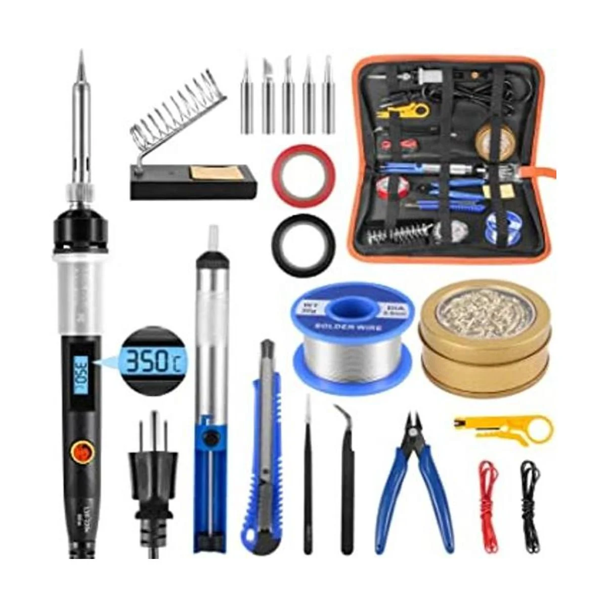 Kit de soldador electrónico herramienta de soldadura de_1