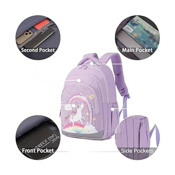 Abshoo Bonita mochila para niños para niñas jardín de_5