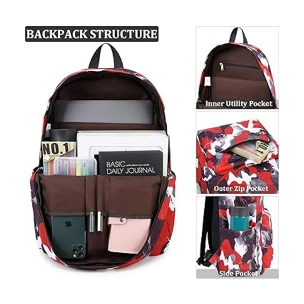 Mochila escolar para niñas y niños adolescentes bolsas_4