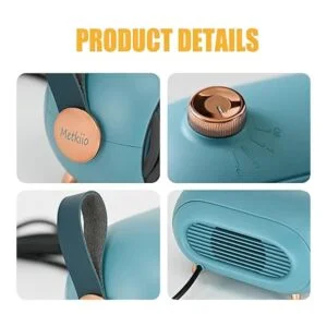 METKIIO Calentador de espacio mini calentador portátil_3