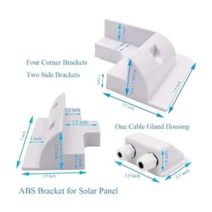 CMYYANGLIN Soporte de montaje para paneles solares ABS_4