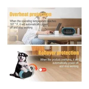 METKIIO Calentador de espacio mini calentador portátil_6