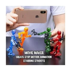 Zing Klikbot Juego completo de 4 figuras de acción con_6