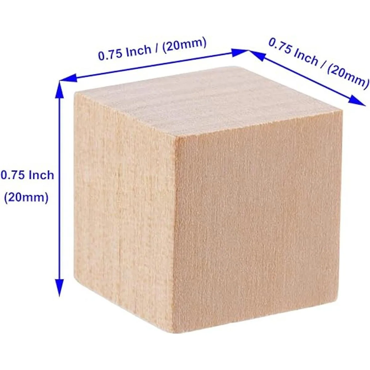 KOHAND 600 cubos de madera natural de 34 pulgadas mini_2