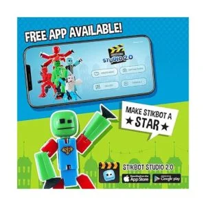 Zing Stikbot Juego de 6 figuras de acción coleccionables_6