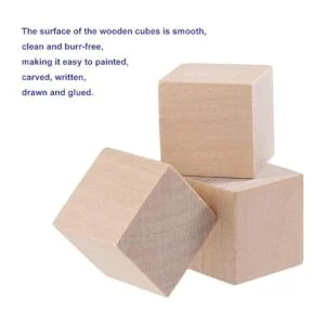 KOHAND 600 cubos de madera natural de 34 pulgadas mini_5