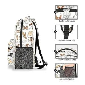 Mochila de camuflaje fluorescente para niños y niñas_4