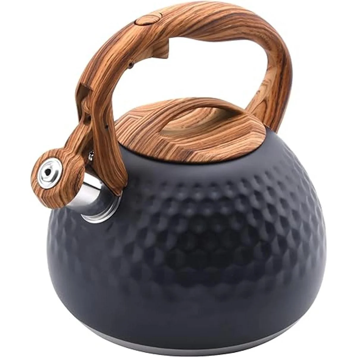 Foedo Hervidor de té de acero inoxidable de 3.2 cuartos de_1