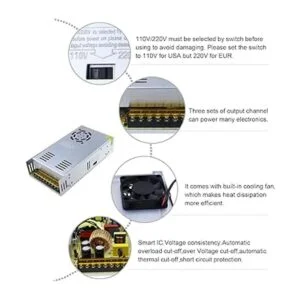 ALITOVE Fuente de alimentación de 5 V 70 A 350 W_3