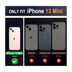 SHIELDON Funda para iPhone 13 Mini 5G cuero genuino_2