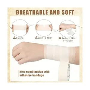 12 rollos de cinta adhesiva para deportes de espuma para_3