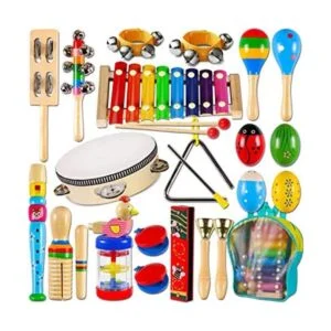 LOOIKOOS Instrumentos musicales para niños pequeños_1