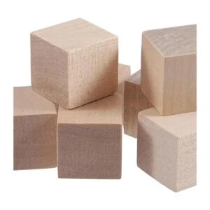 KOHAND 600 cubos de madera natural de 34 pulgadas mini_6