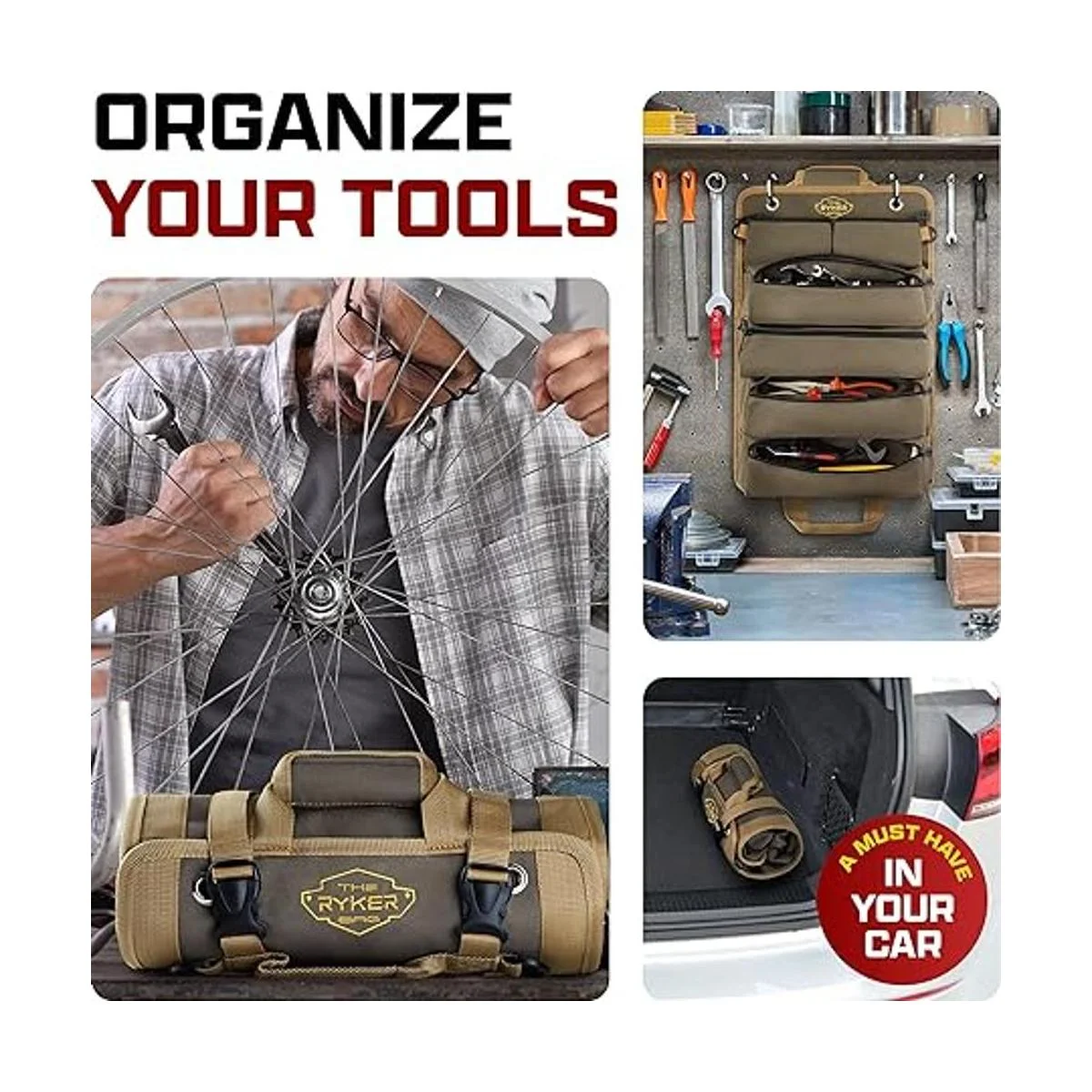 The Ryker Bag Organizadores de herramientas bolsa de_4